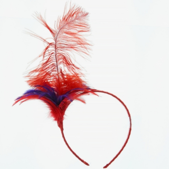 Beloved Millinery Accessories - BACK IN STOCK! Feathered Fascinator Headband Kentucky Derby Tea Cocktail Party